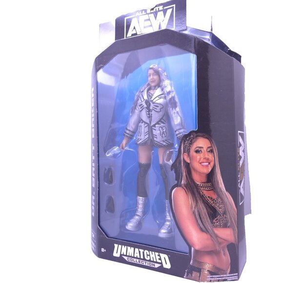 AEW Unrivaled Collection Series Dr Britt Baker #04 Wrestling Action Figure New - Picture 3 of 8